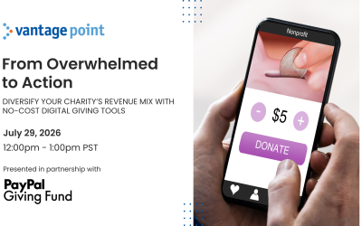 From Overwhelmed to Action: Diversify Your Charity’s Revenue Mix with No-Cost Digital Giving Tools