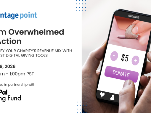 From Overwhelmed to Action: Diversify Your Charity’s Revenue Mix with No-Cost Digital Giving Tools From Overwhelmed to Action: Diversify Your Charity’s Revenue Mix with No-Cost Digital Giving Tools